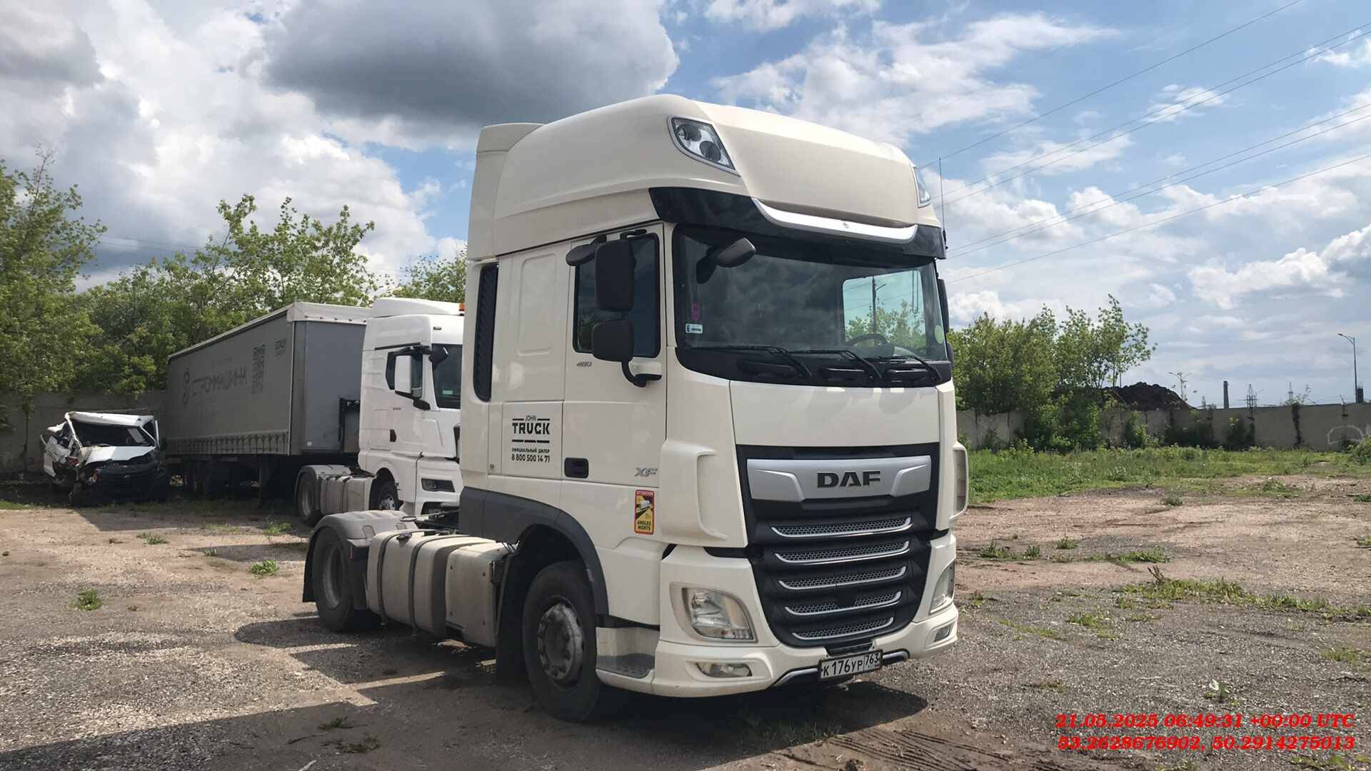 DAF XF 480 FT 4x2 (Super Space Cab),  497 000 км, 2020 года в лизинг