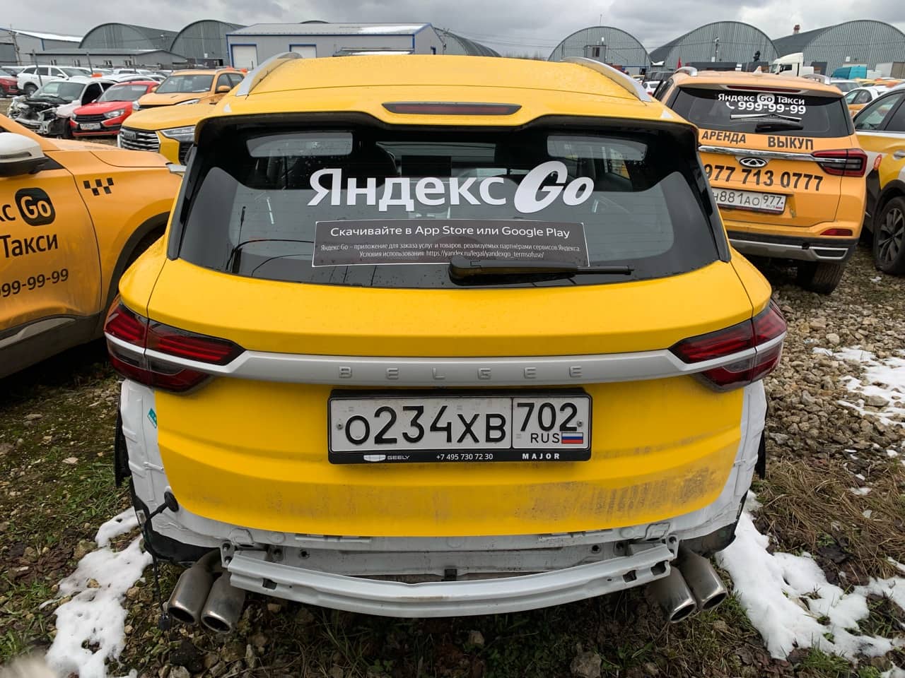Belgee X50,  100 000 км, 2025 года