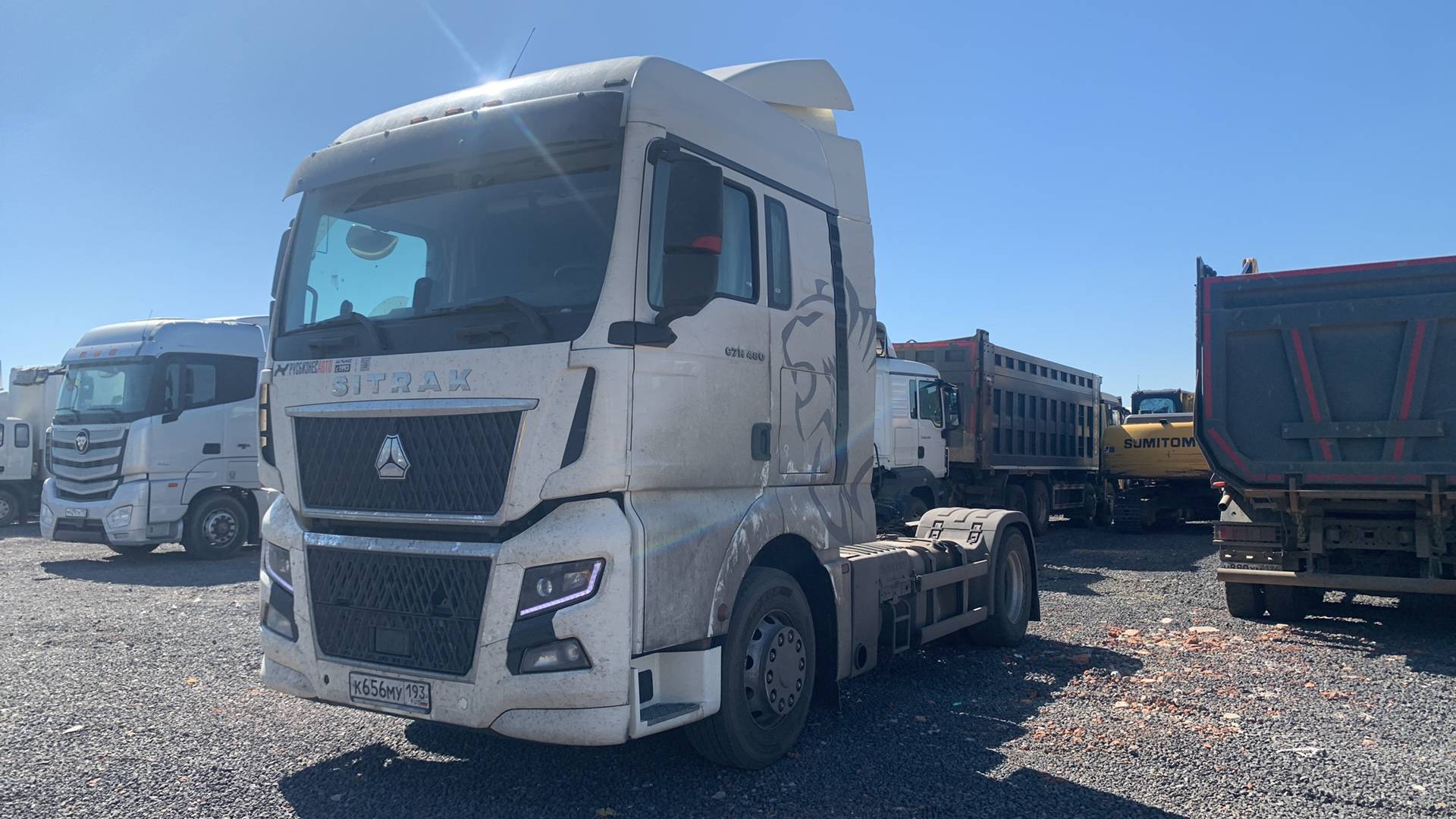 Sitrak C7H MAX ZZ4186V391HE,  352 923 км, 2023 года в лизинг