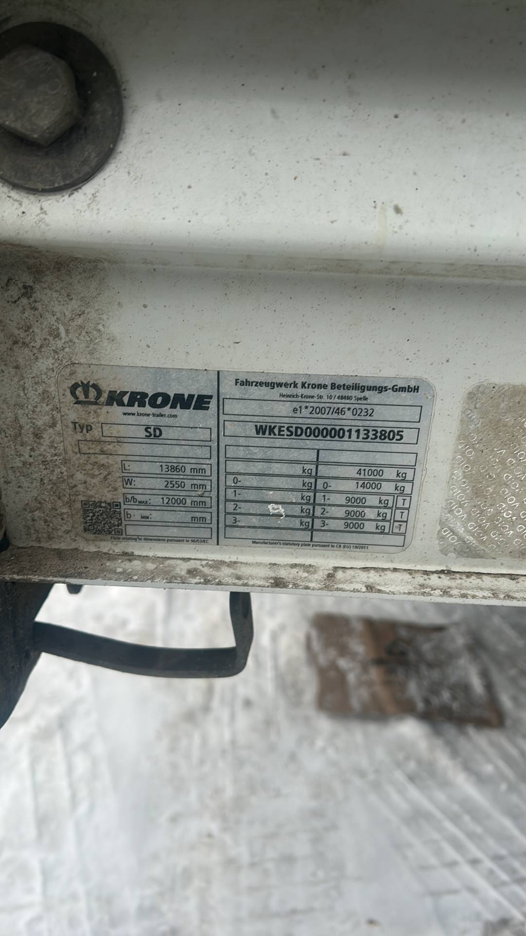 KRONE Шторный SD, 2023 года в лизинг