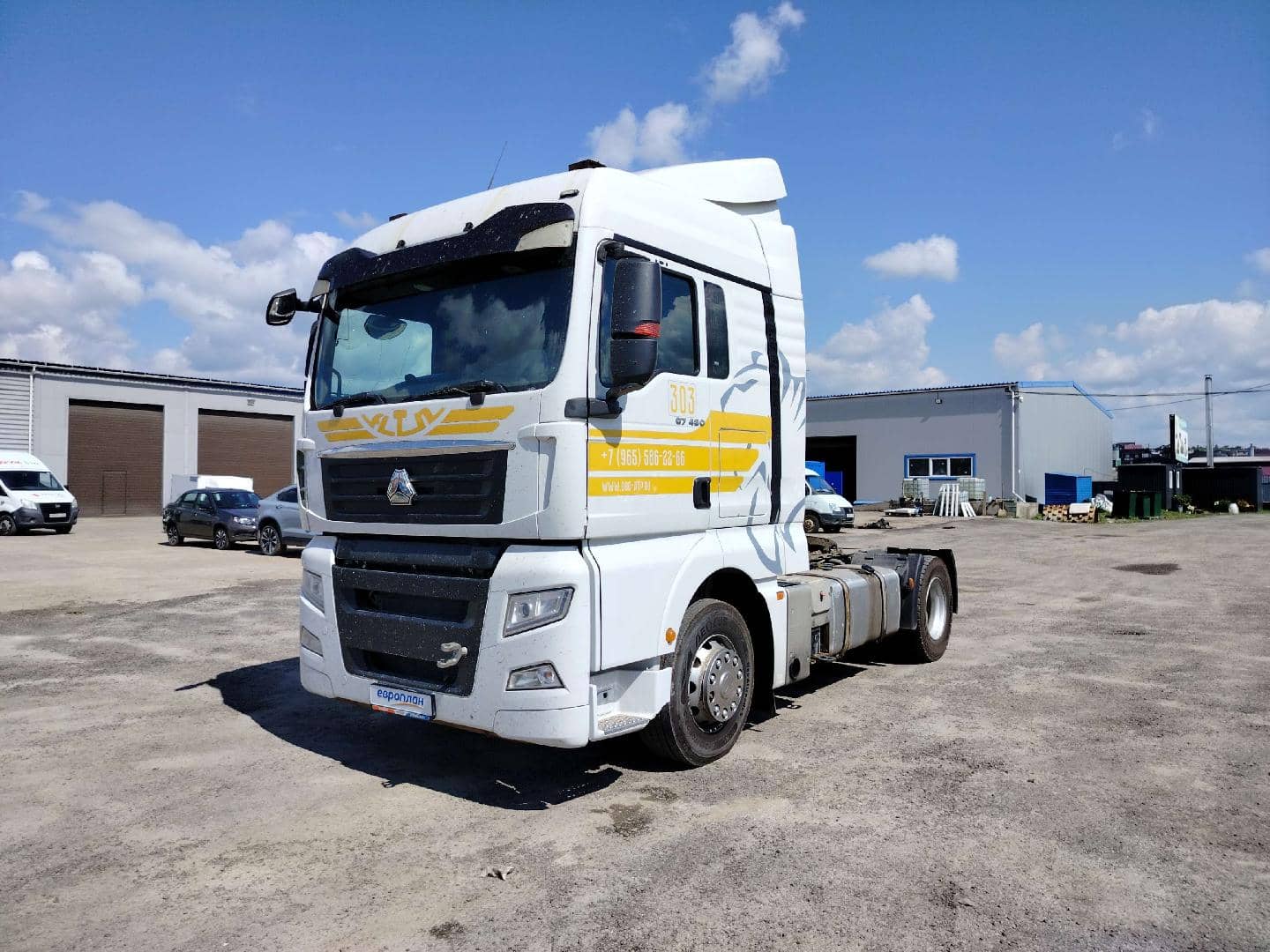Sitrak C7H 4x2 ZZ4186V361HE,  593 472 км, 2022 года в лизинг
