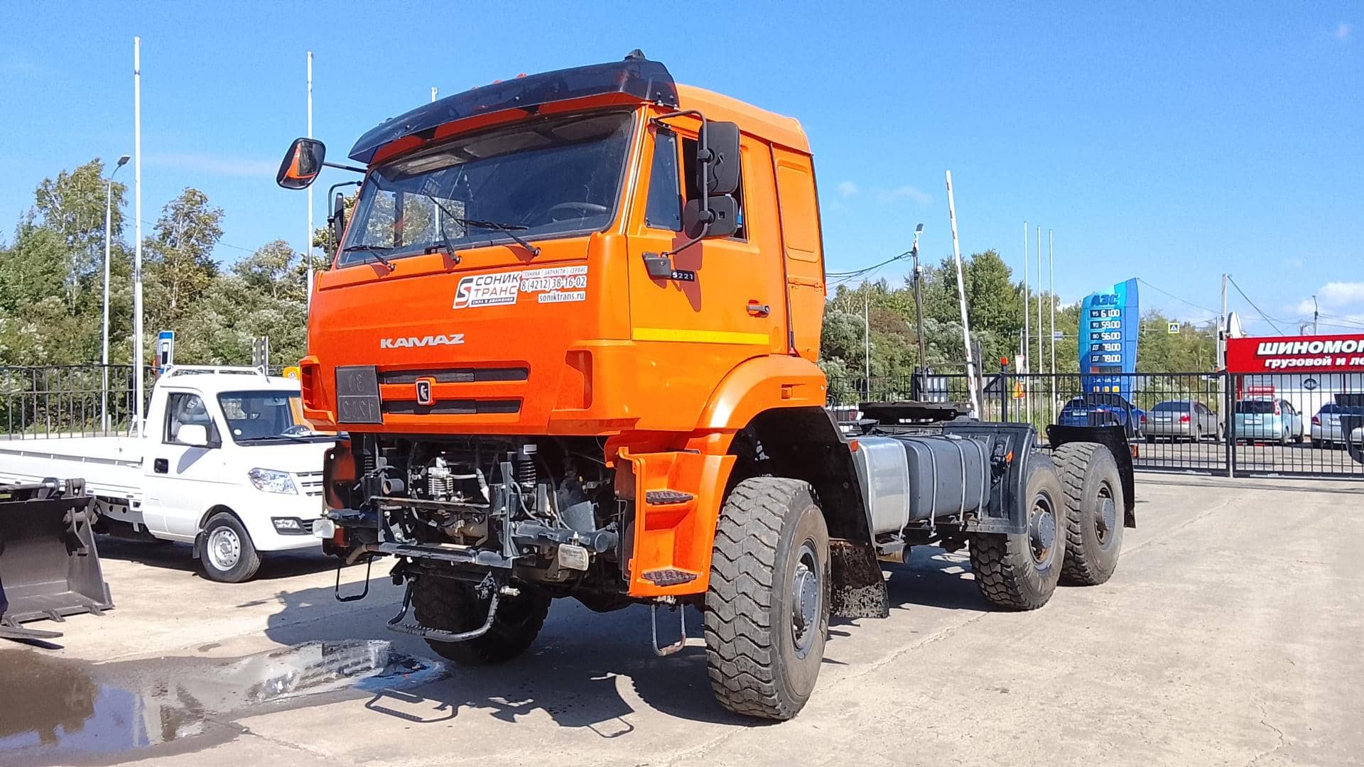 КАМАЗ 65221-53 (К2840),  21 917 км, 2022 года