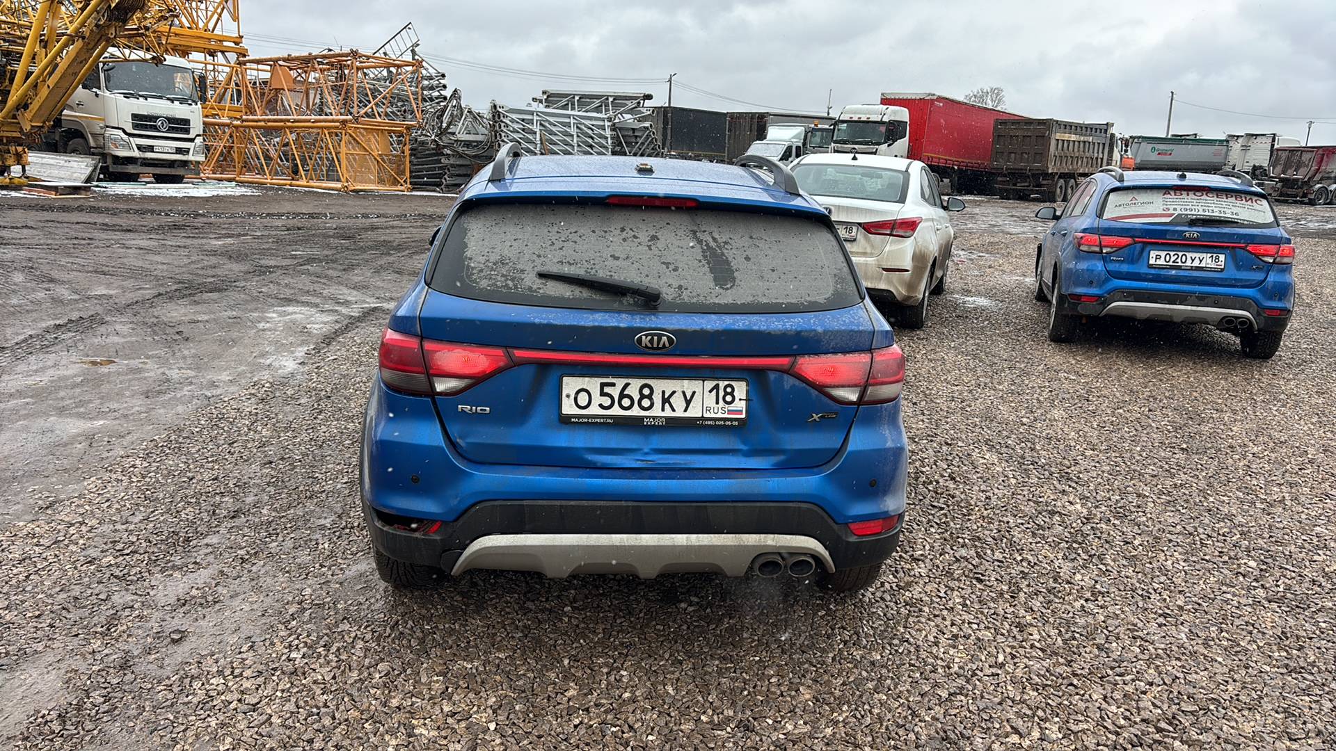 KIA Rio X-Line,  139 363 км, 2019 года в лизинг