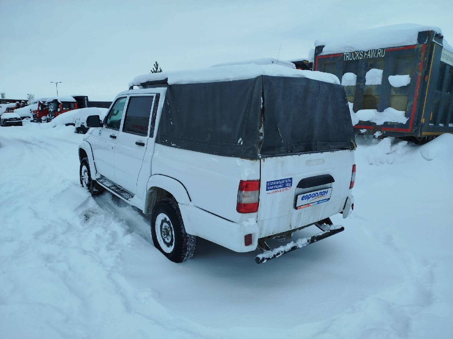 УАЗ Pickup,  35 000 км, 2024 года в лизинг