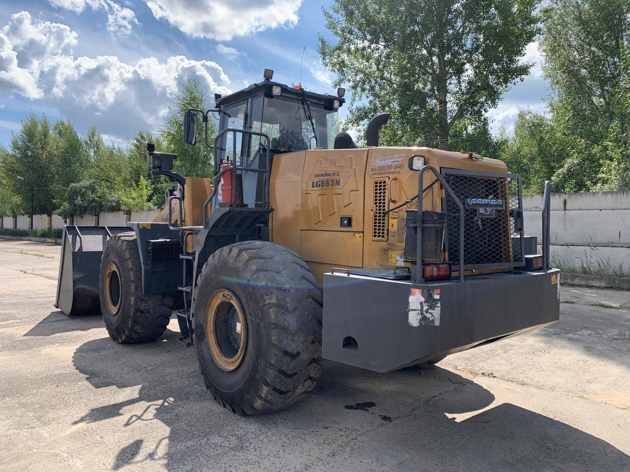 LonKing LG863N,  15 896 км, 2023 года в лизинг