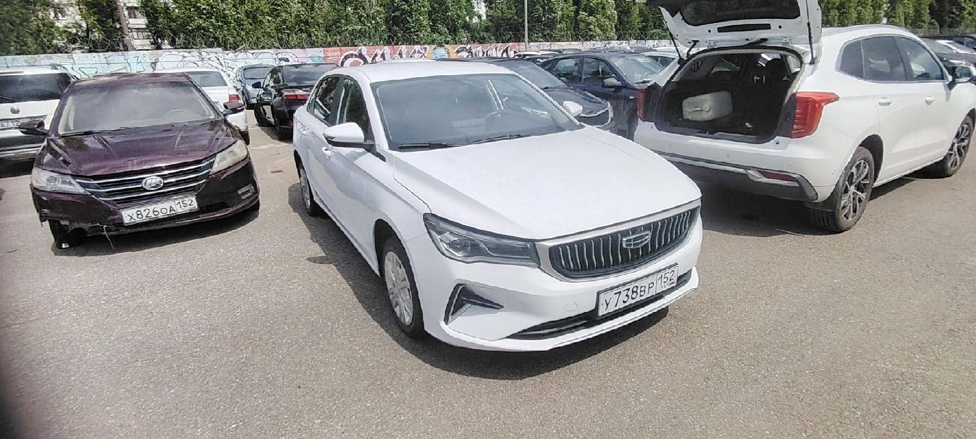 Geely Emgrand,  119 602 км, 2023 года в лизинг