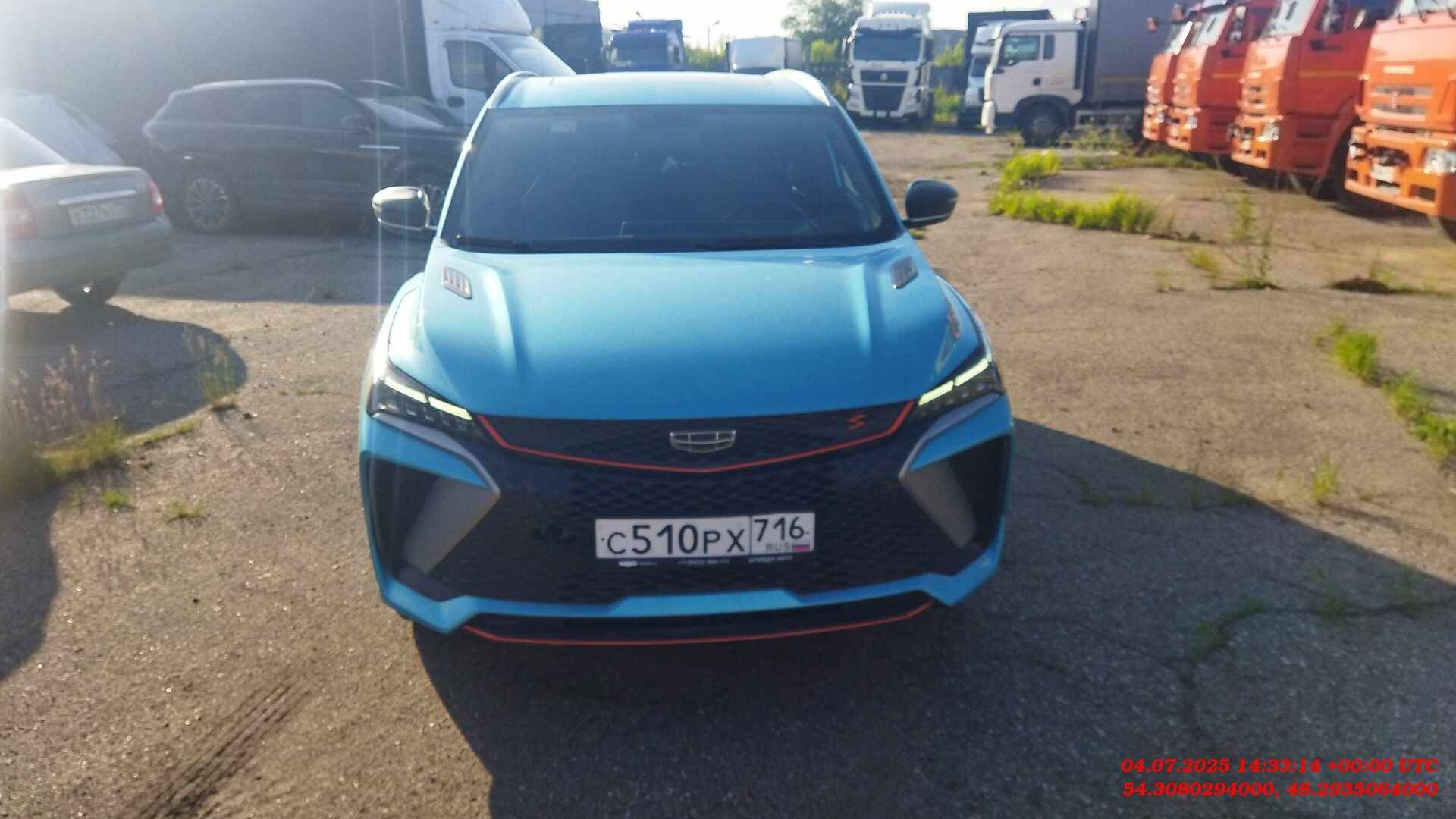 Geely Coolray,  77 684 км, 2023 года в лизинг