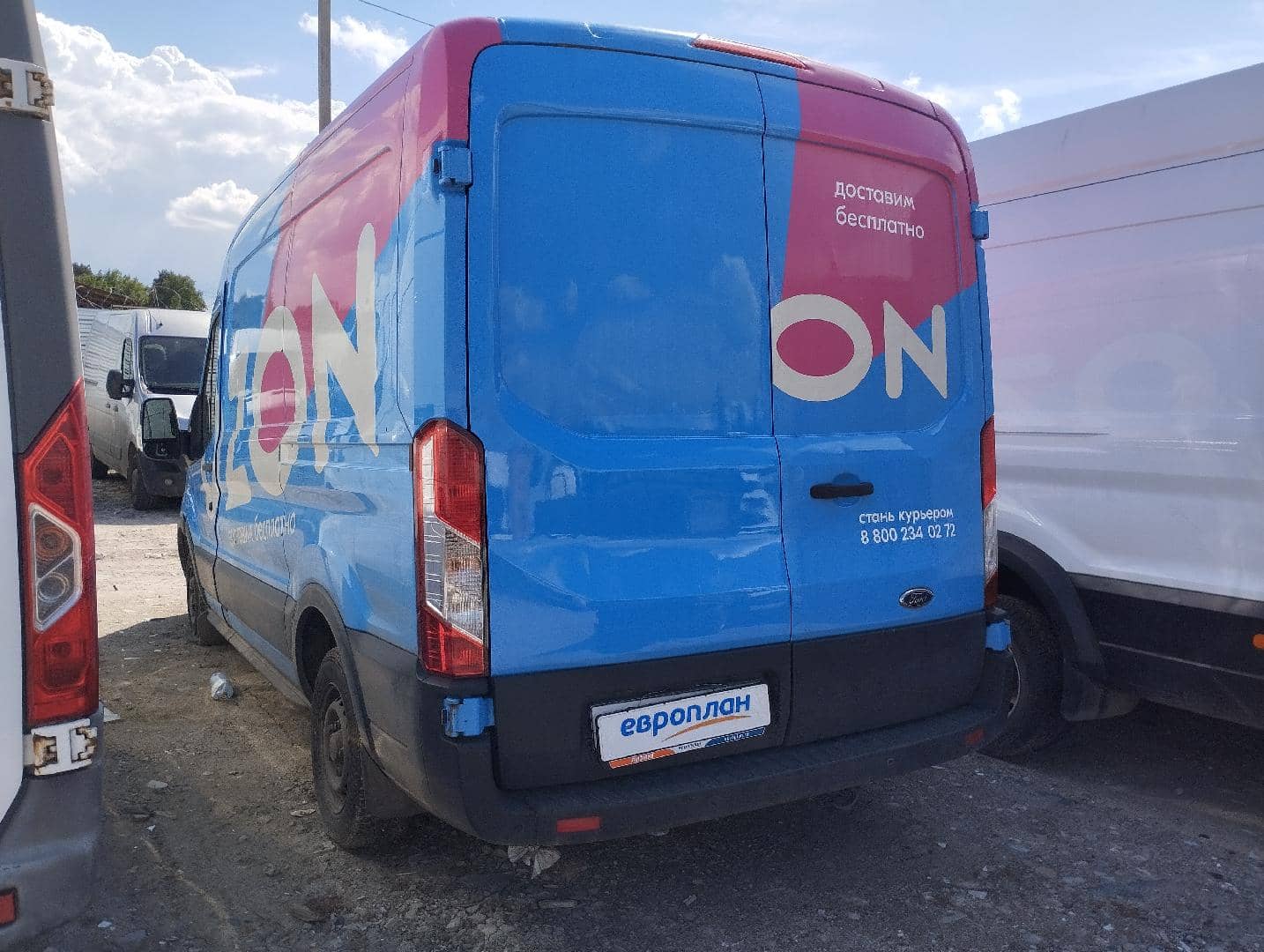 Ford Transit,  72 682 км, 2021 года в лизинг