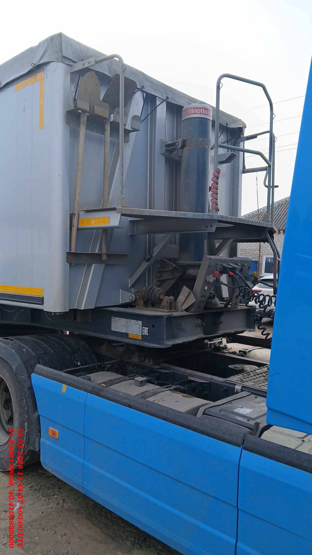 BODEX Самосвальный KIS 4WA1 40 м³, 2023 года в лизинг