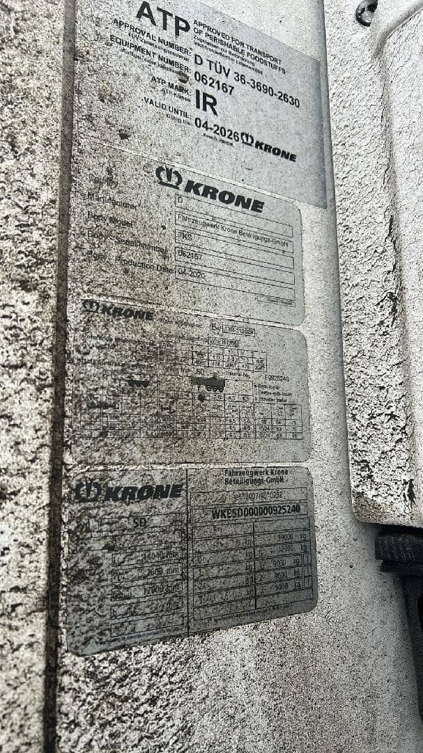 KRONE Рефрижератор SD, 2020 года в лизинг