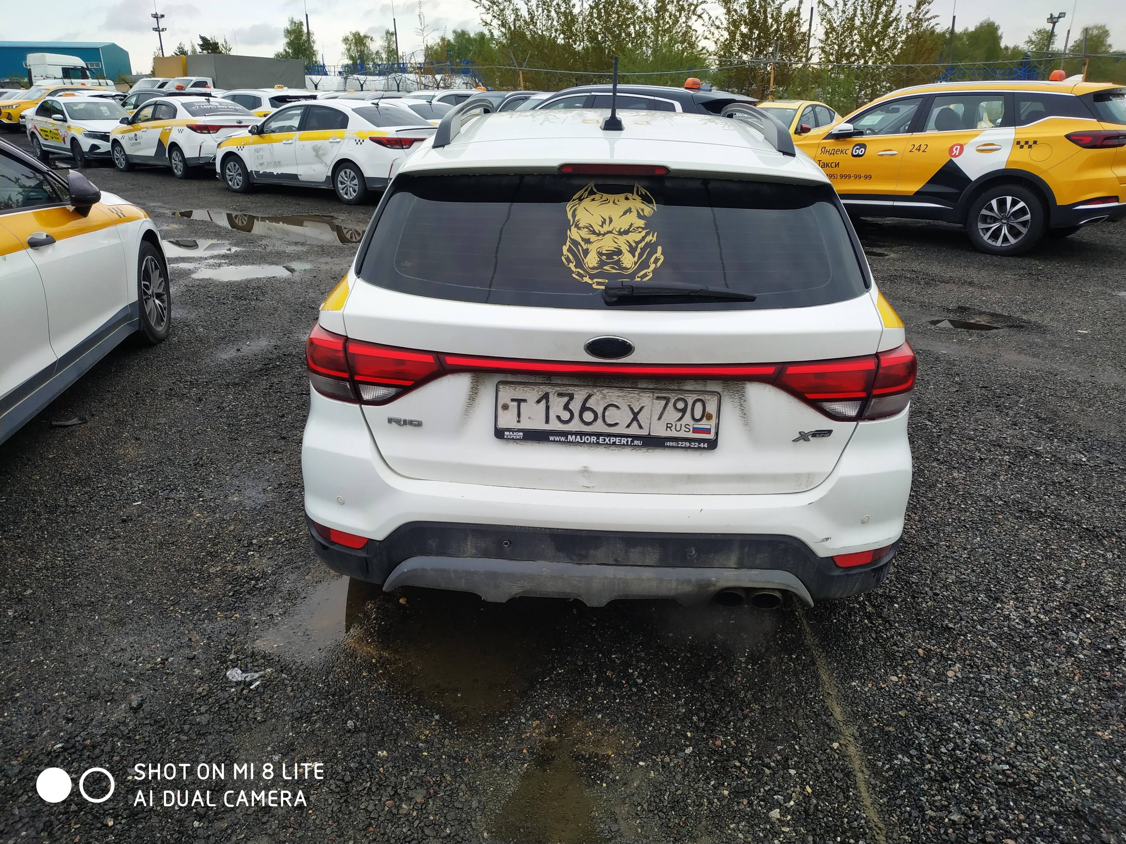 KIA Rio,  295 811 км, 2018 года в лизинг