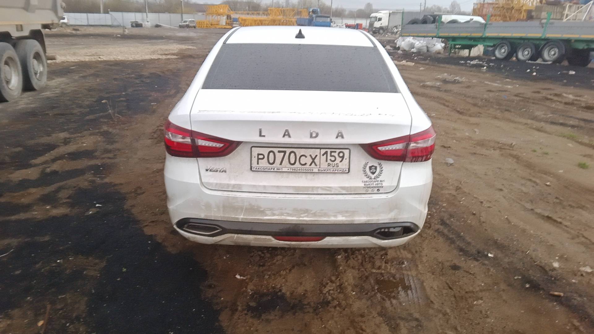 Lada Vesta седан,  57 956 км, 2023 года в лизинг