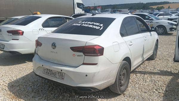 Volkswagen Polo,  387 546 км, 2021 года в лизинг