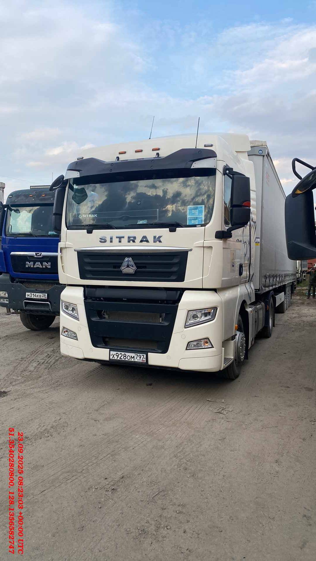Sitrak ZZ4186V391HE,  31 261 км, 2023 года в лизинг