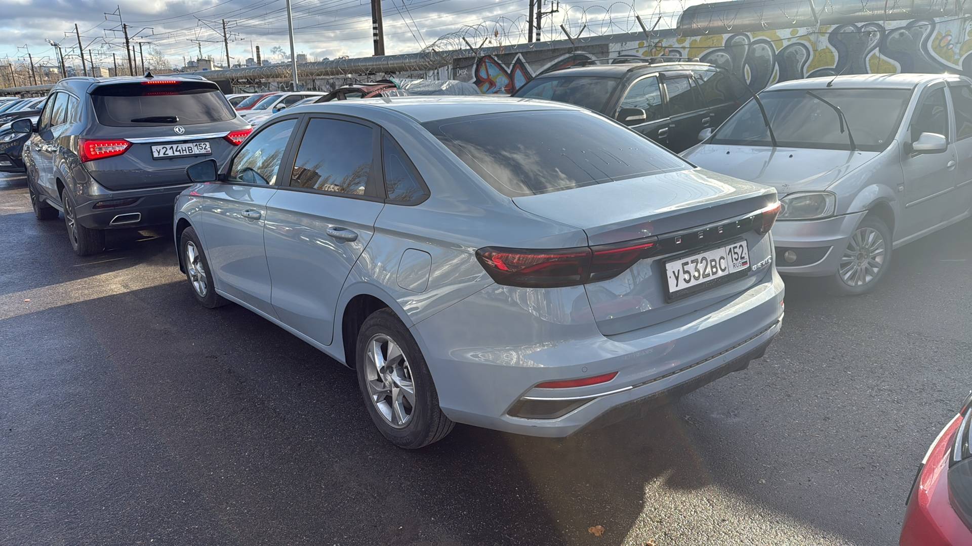 Geely Emgrand,  79 398 км, 2023 года в лизинг