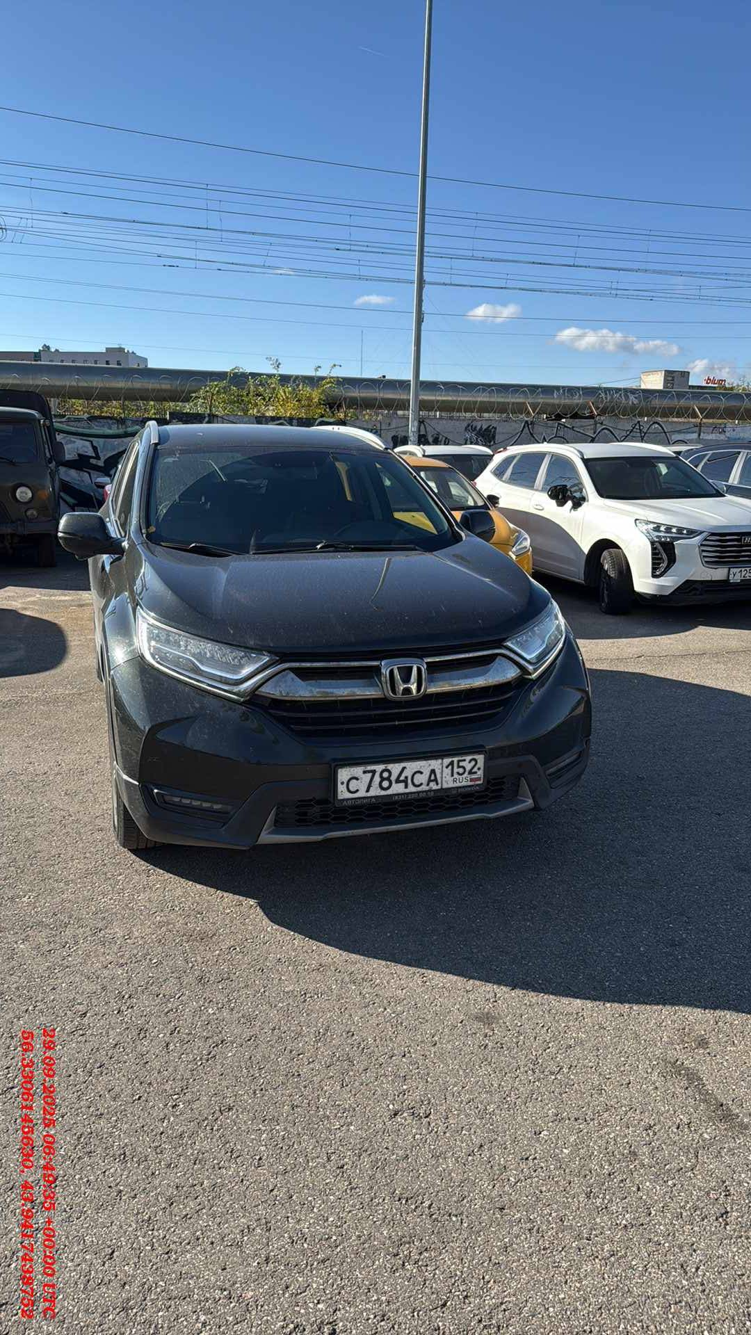 Honda CR-V,  71 000 км, 2019 года в лизинг
