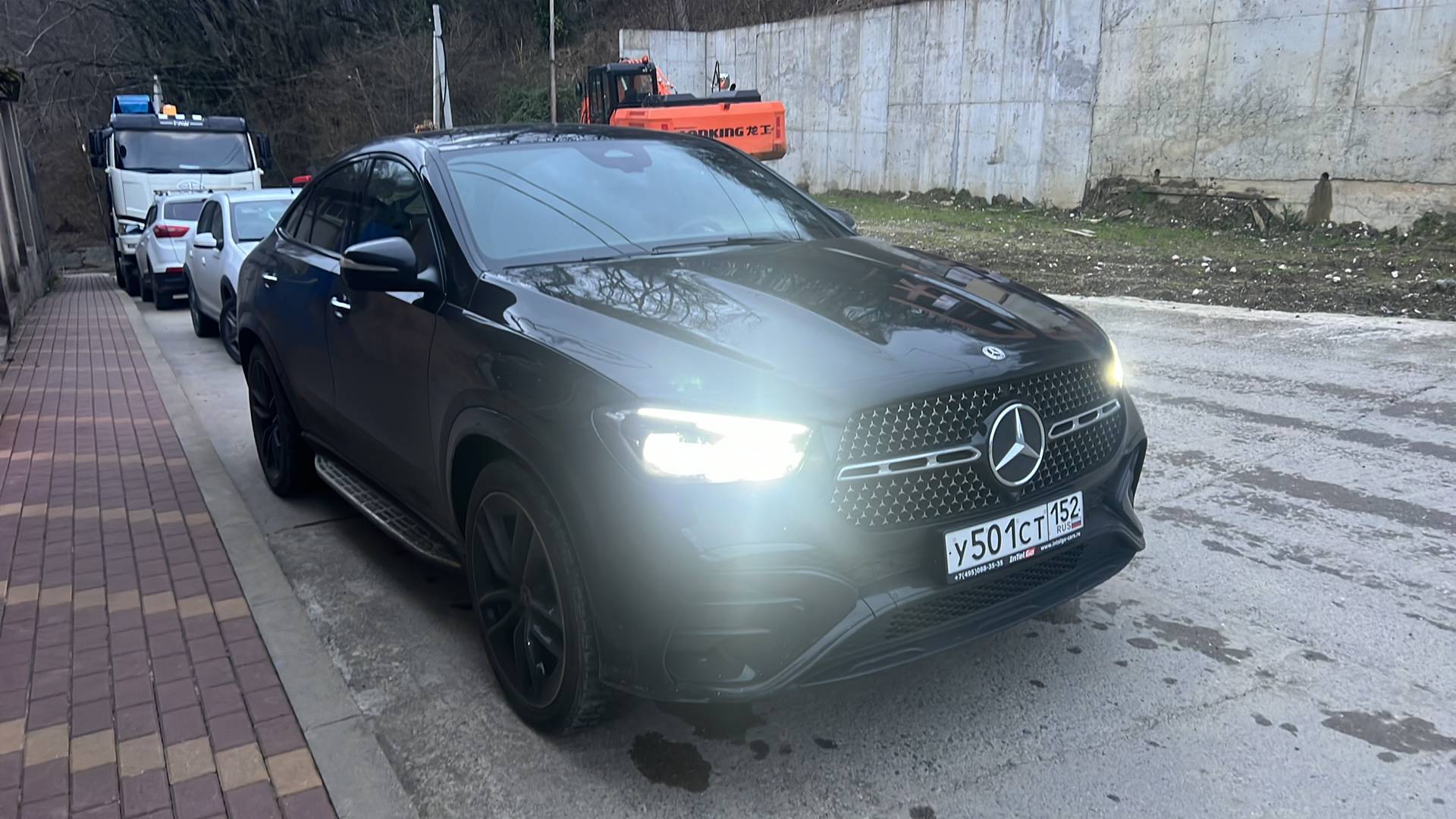 Mercedes-Benz GLE купе,  9 072 км, 2024 года в лизинг