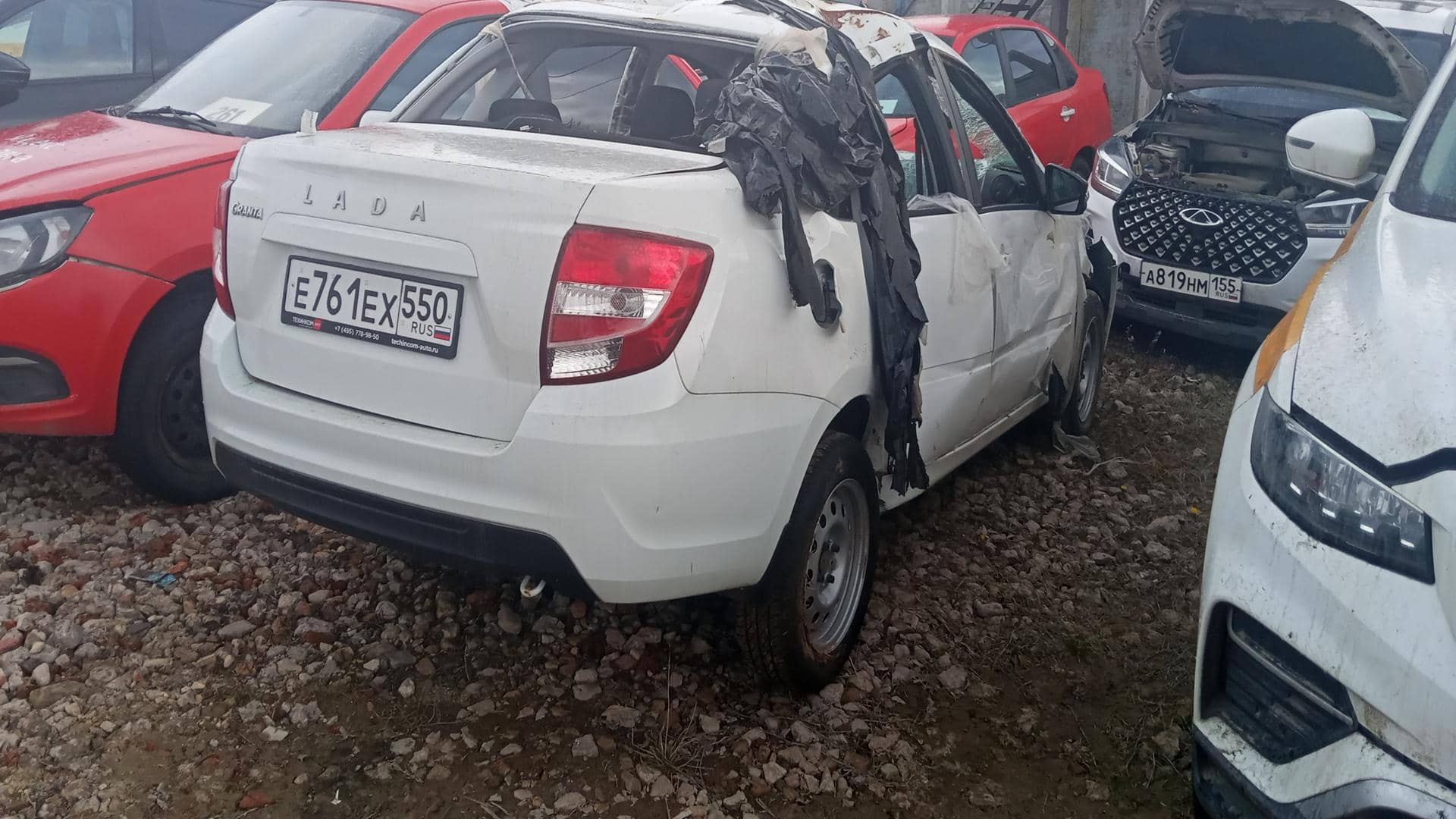 Lada Granta седан,  100 000 км, 2025 года