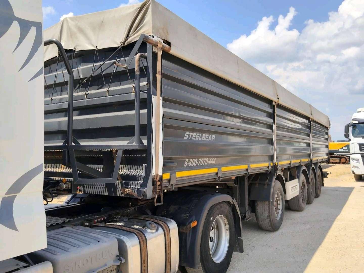 ВОМЗ (steelbear) Зерновоз бортовой PF-41B, 40 м3, 2022 года в лизинг
