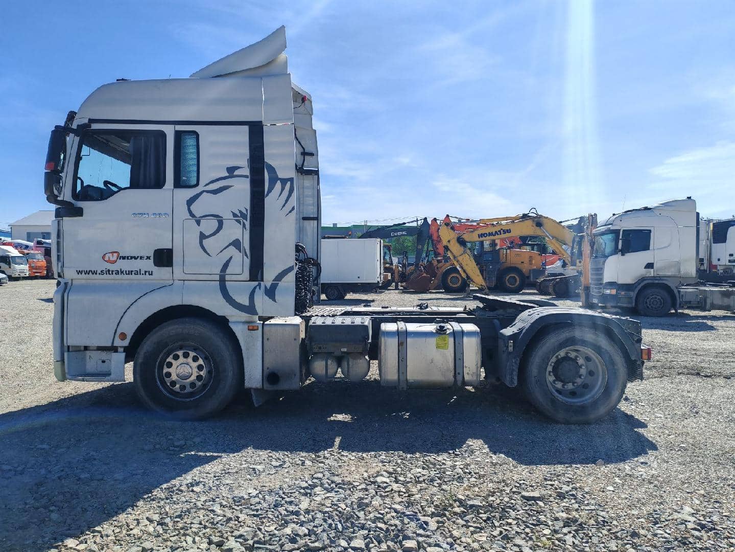Sitrak ZZ4186V391HE,  462 442 км, 2023 года в лизинг