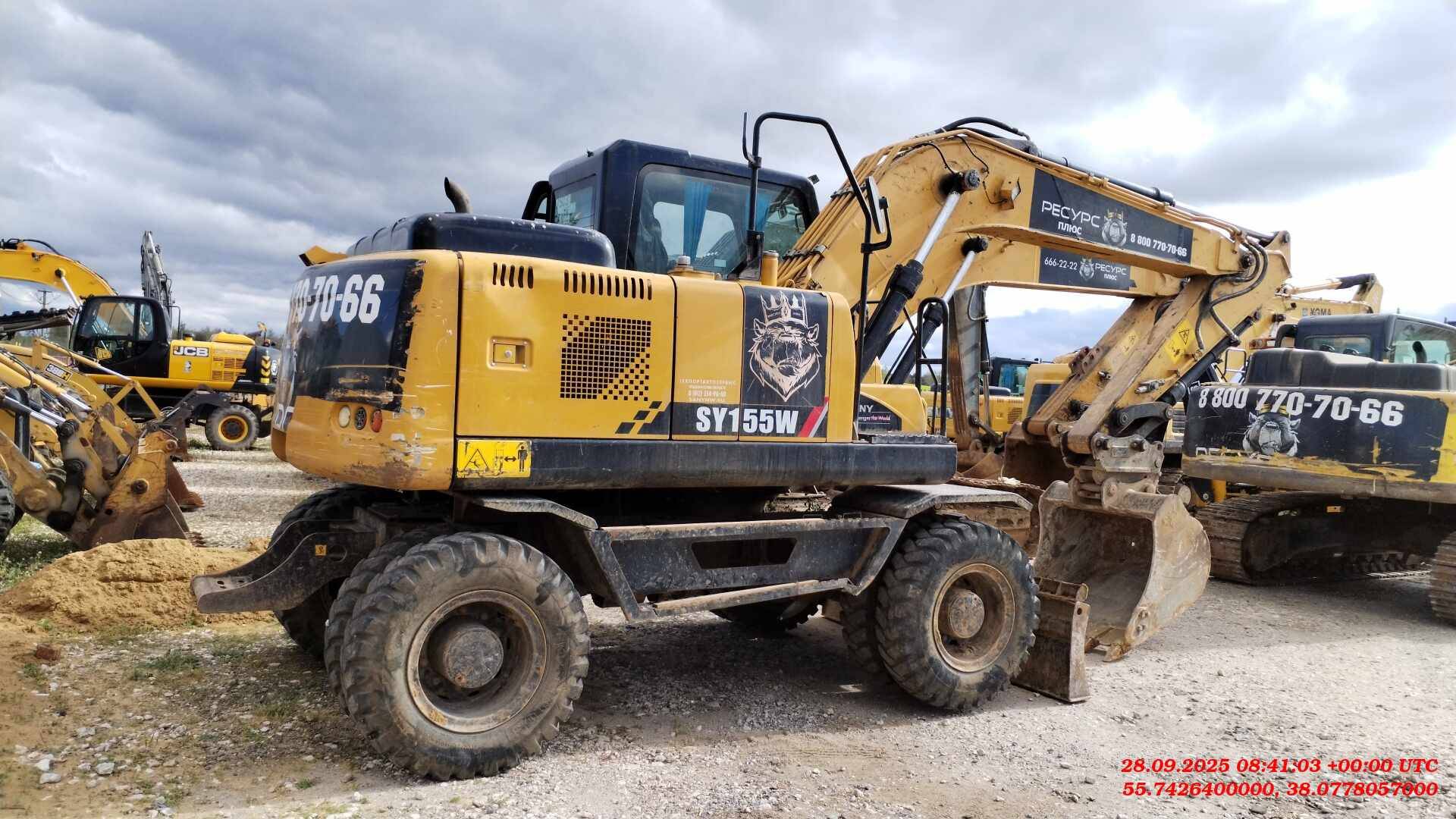 SANY SY155W, 2022 года в лизинг