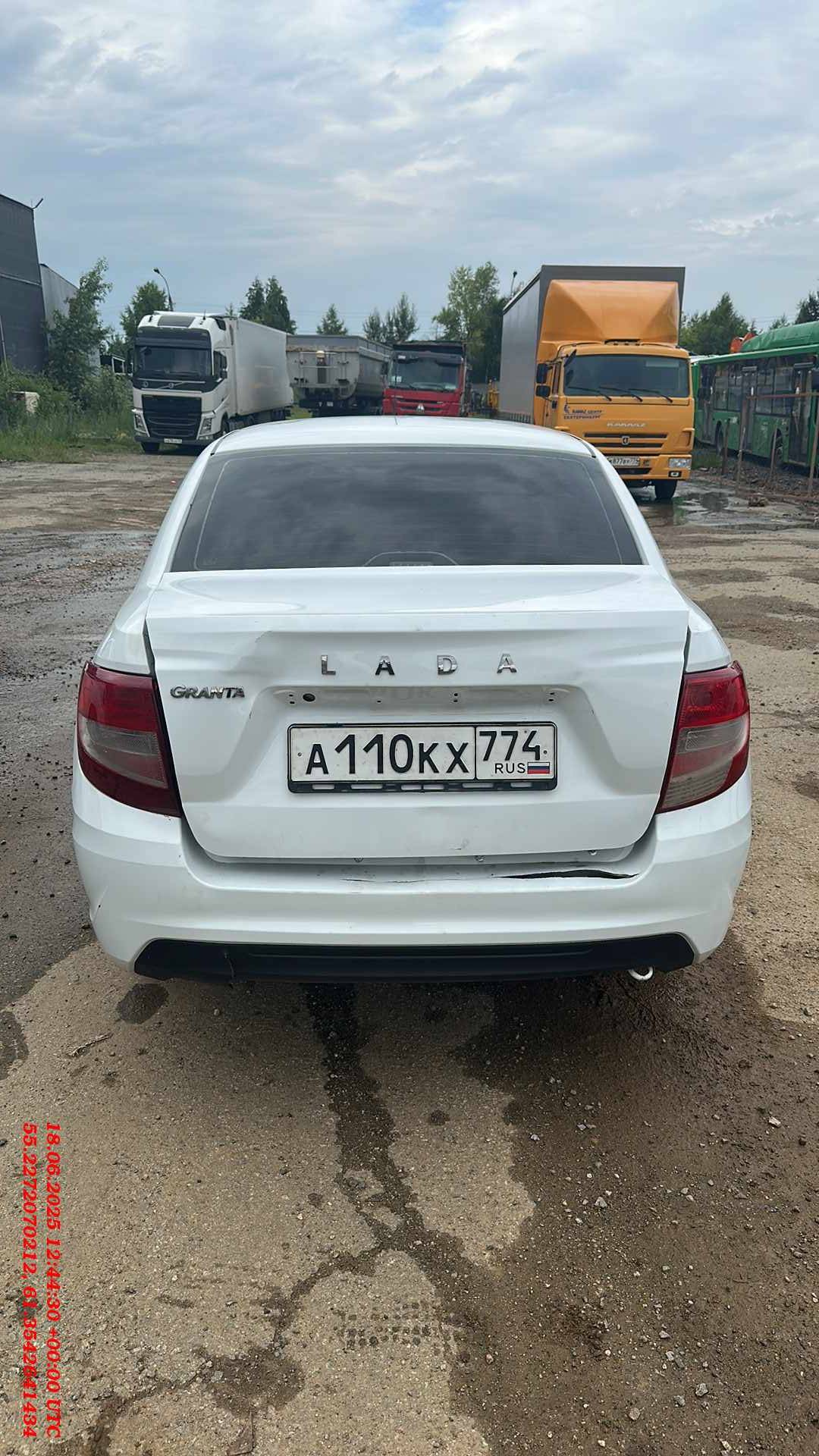 Lada Granta седан,  50 524 км, 2024 года в лизинг