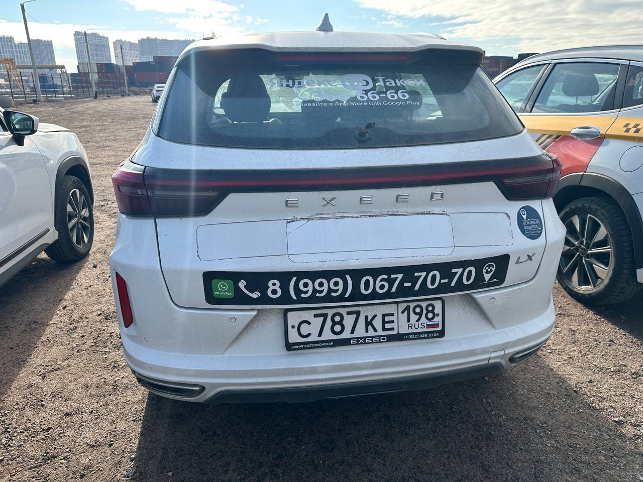 EXEED LX,  103 000 км, 2023 года в лизинг