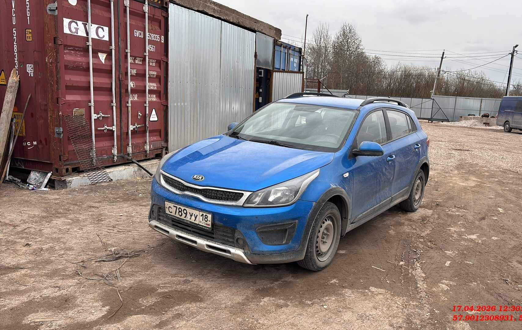 KIA Rio X-Line,  147 085 км, 2019 года в лизинг