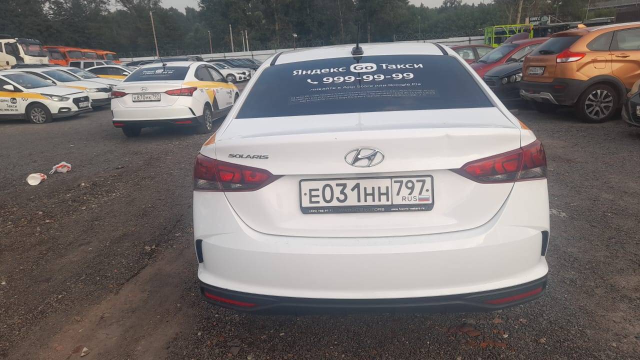 Hyundai Solaris,  188 241 км, 2021 года в лизинг