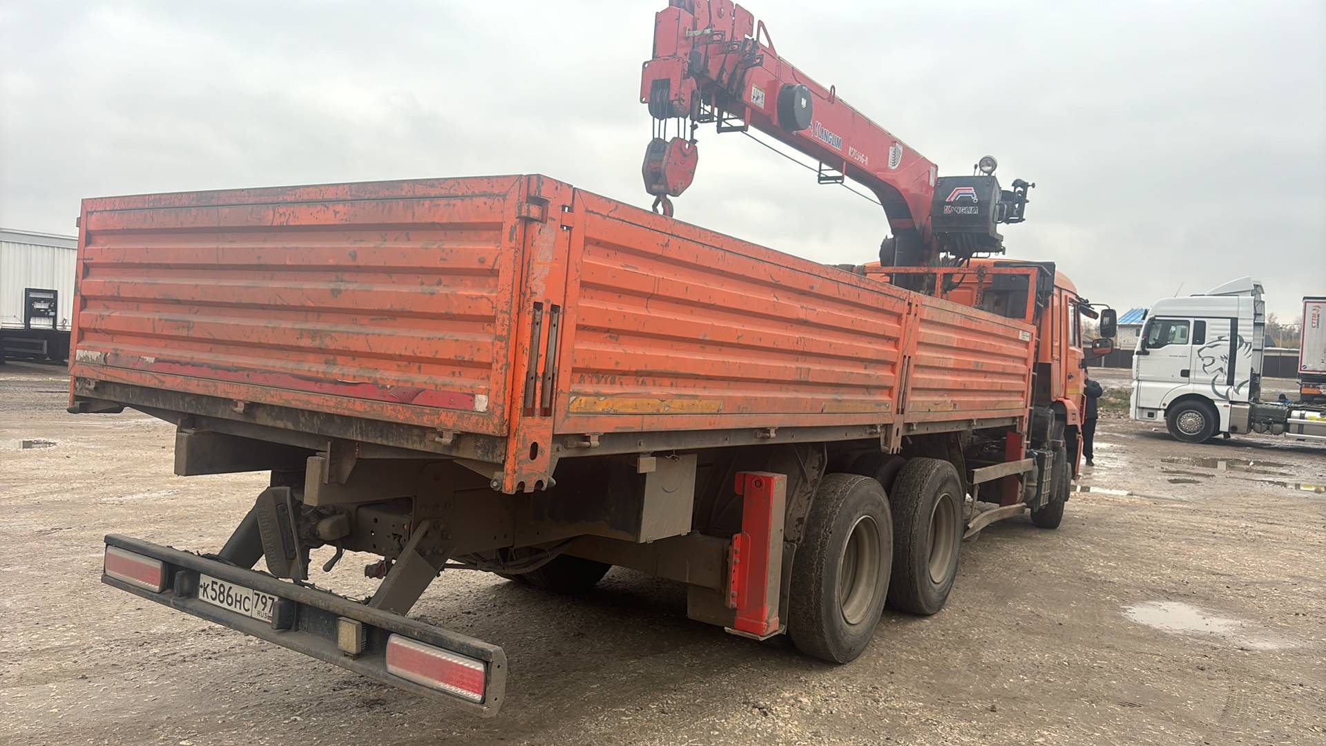 КАМАЗ 65115-48(A5),  73 336 км, 2022 года в лизинг