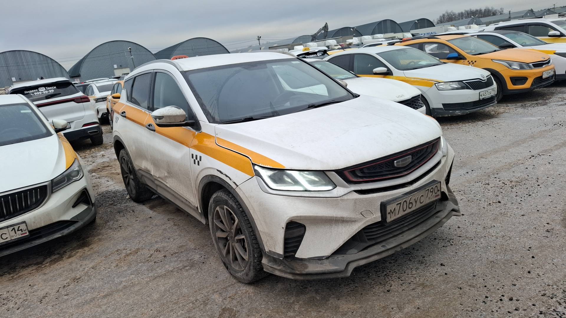Geely Coolray,  233 355 км, 2023 года в лизинг