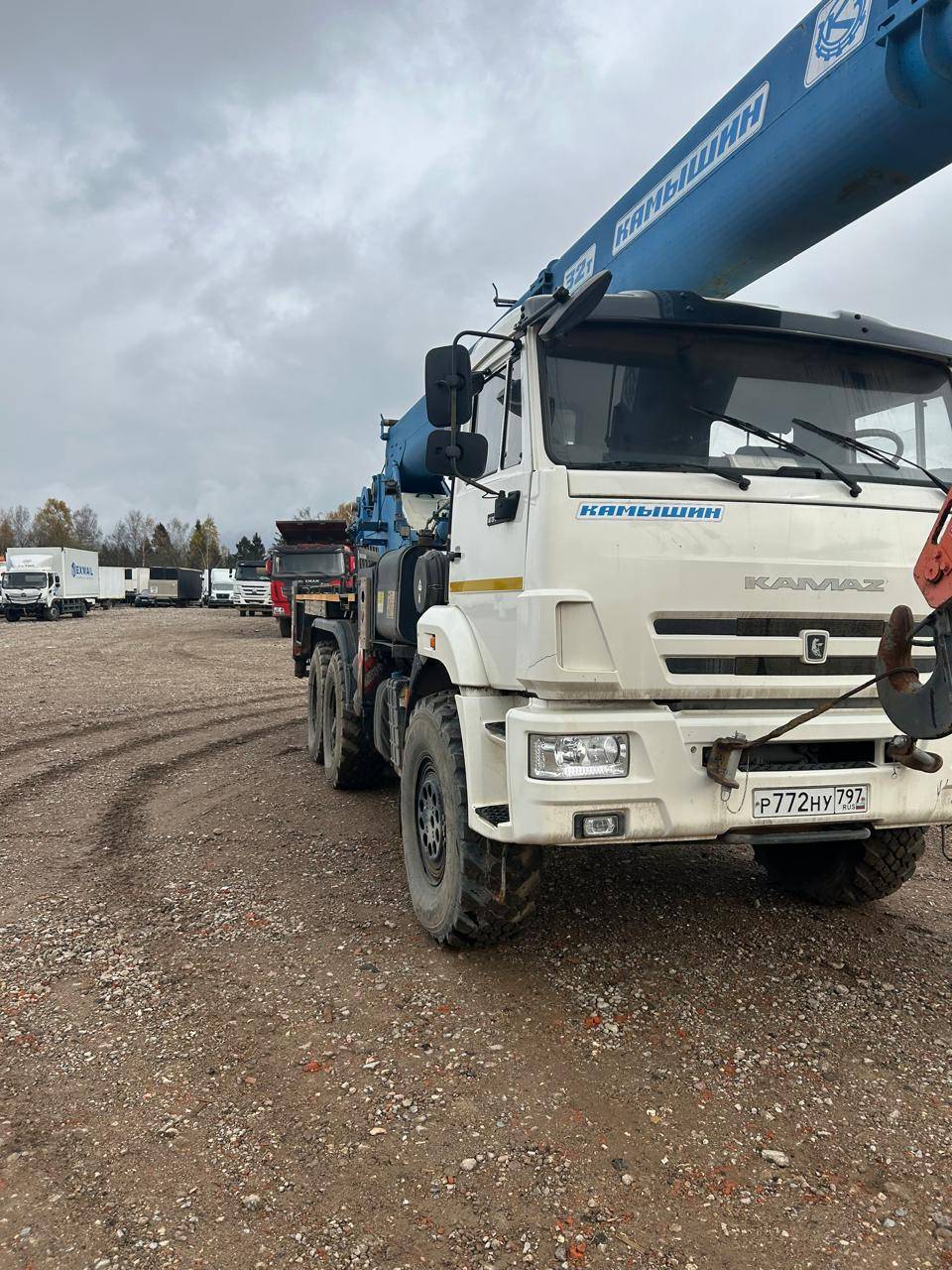 Камышинский Крановый Завод КС-55729-5K-31 KAMAZ-43118 (6х6) г/п 32т. стрела 31м. ,  12 555 км, 2023 года в лизинг