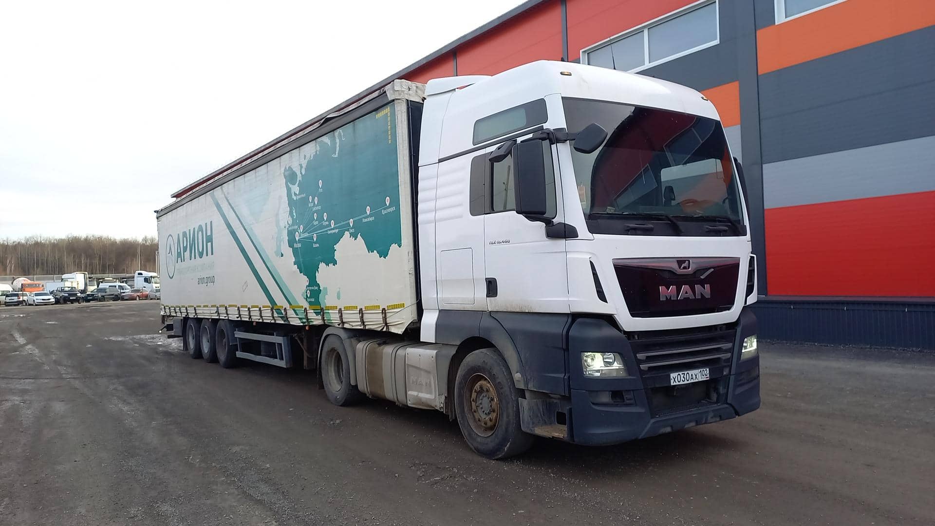 MAN TGX 18.460 4X2 BLS (XXL),  913 709 км, 2017 года в лизинг