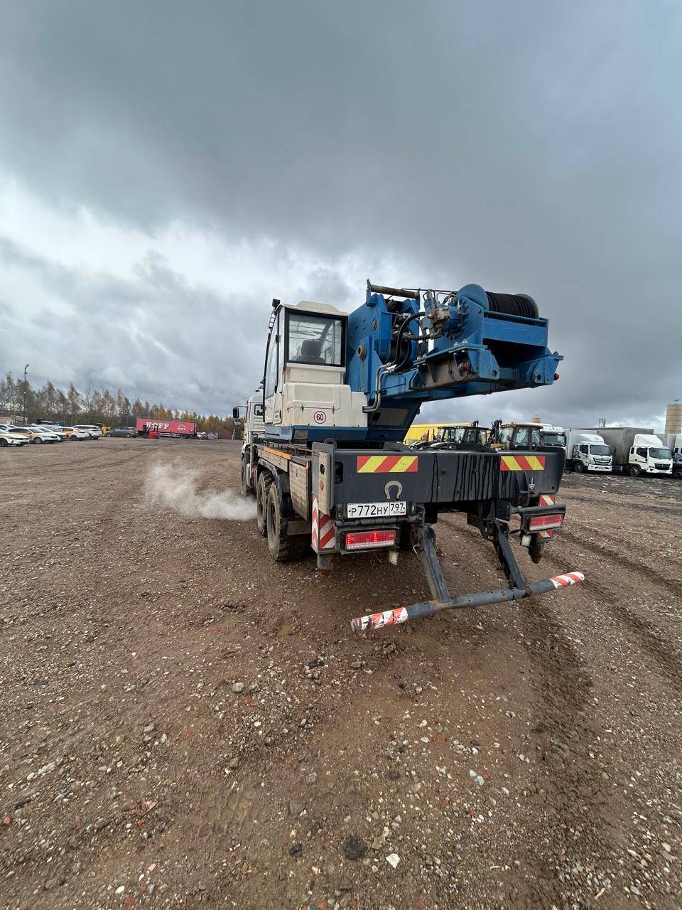 Камышинский Крановый Завод КС-55729-5K-31 KAMAZ-43118 (6х6) г/п 32т. стрела 31м. ,  12 555 км, 2023 года в лизинг