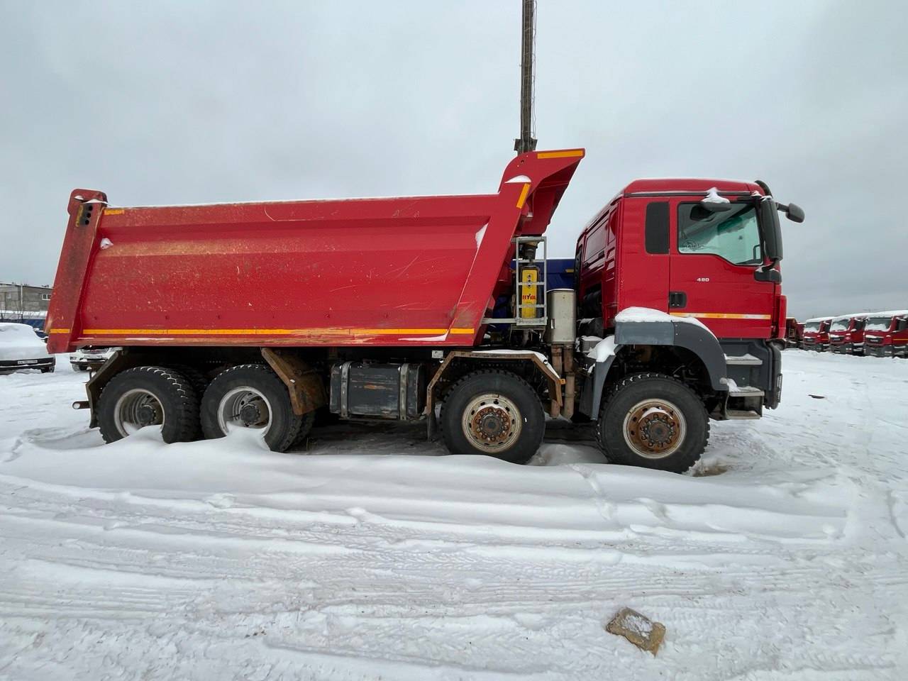 MAN TGS 41.480 8X8 BB-WW (M) Лот 000005568