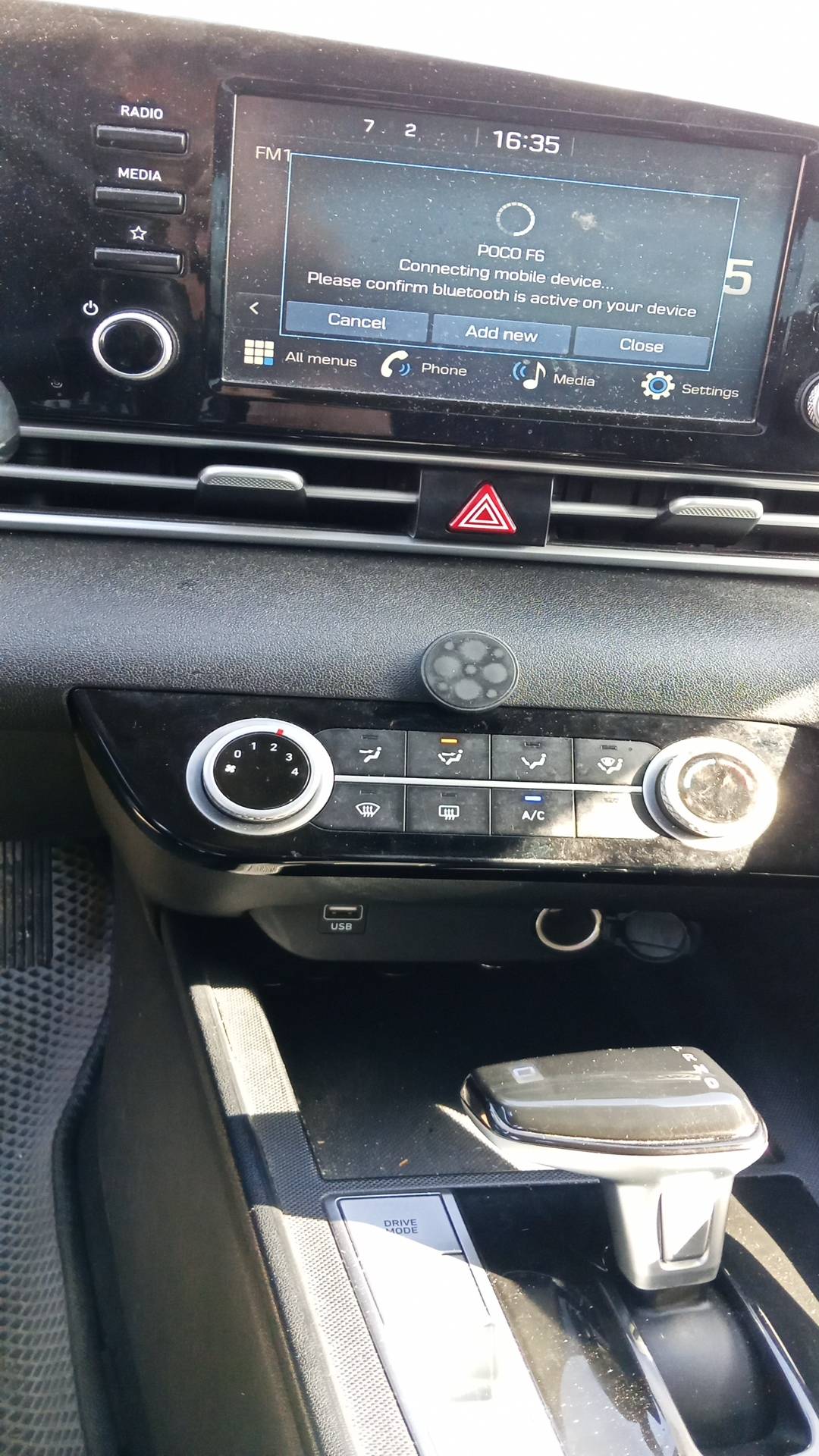 Hyundai Elantra,  129 036 км, 2023 года в лизинг