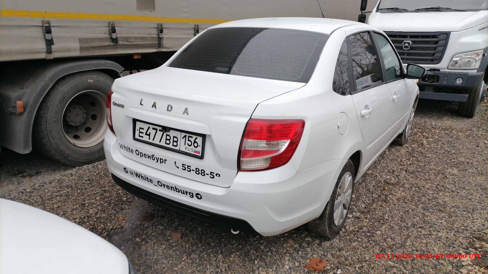 Lada Granta седан,  67 985 км, 2023 года в лизинг