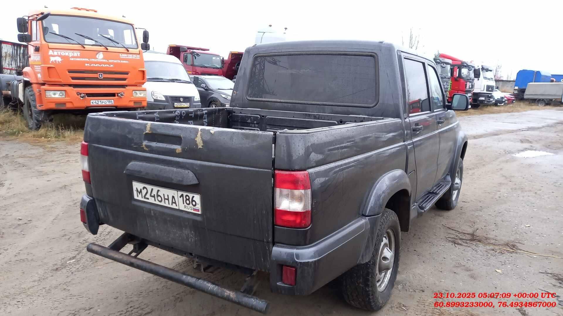 УАЗ Pickup,  62 812 км, 2024 года в лизинг