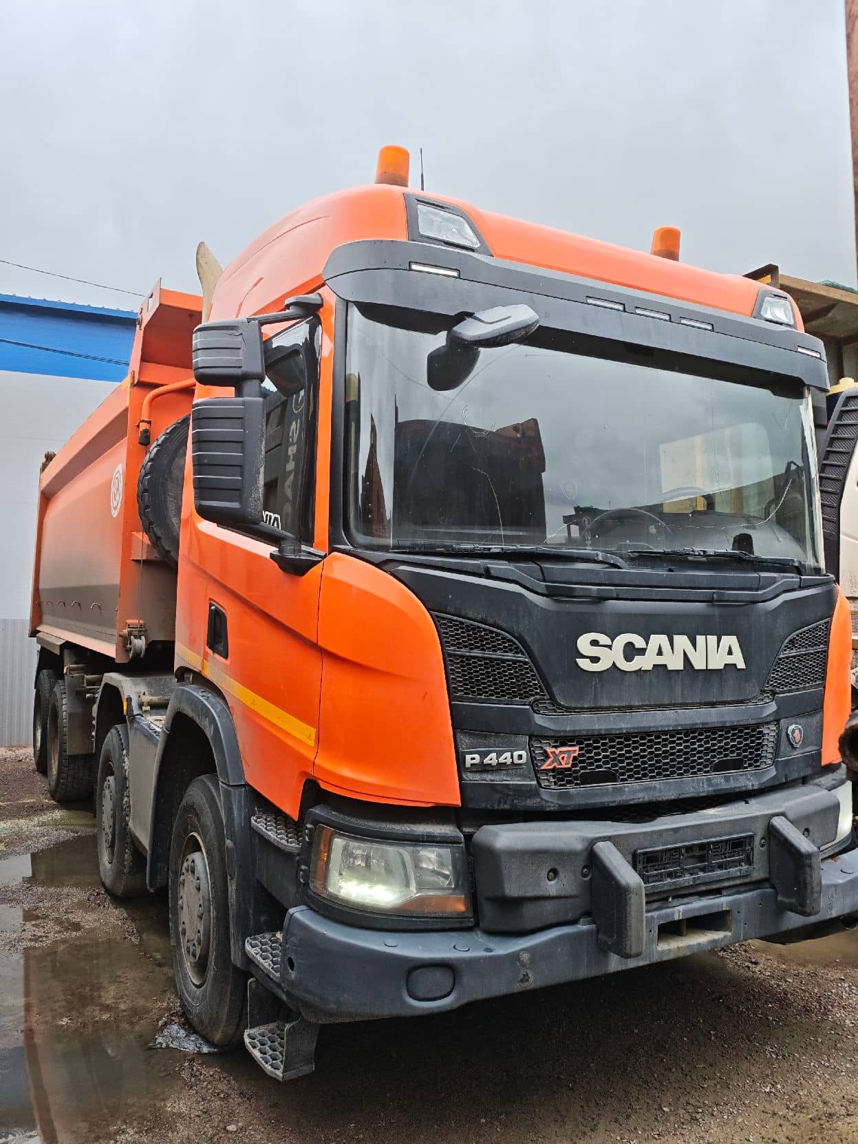 SCANIA P 440 B8x4HZ (СP17),  418 112 км, 2021 года