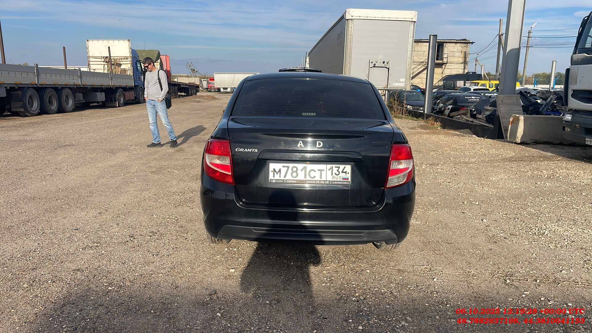 Lada Granta седан,  188 664 км, 2023 года в лизинг