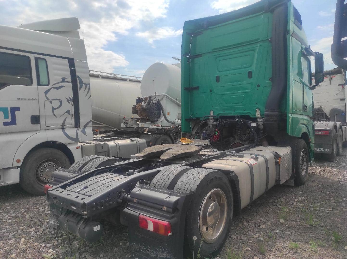 Mercedes-Benz Actros 4 1842 LS 4x2 (BigSpace),  628 107 км, 2019 года