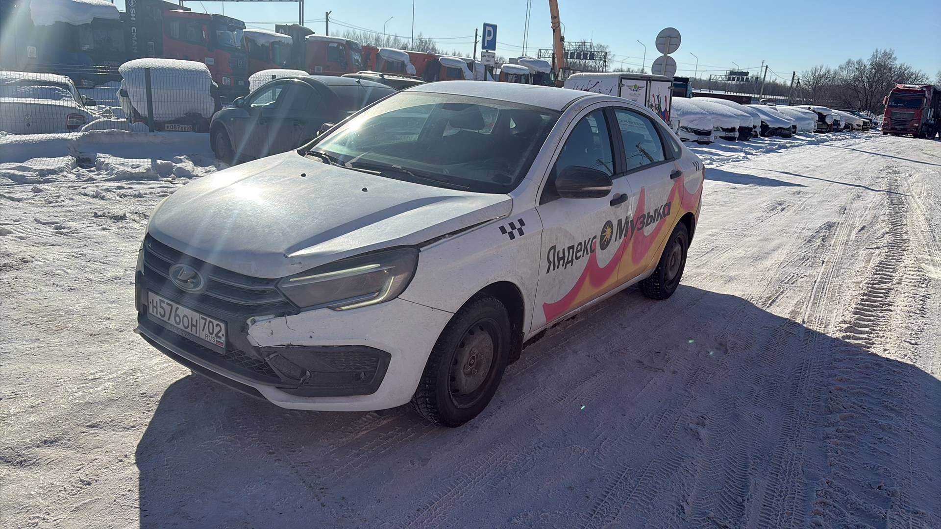 Lada Vesta седан,  131 447 км, 2024 года в лизинг