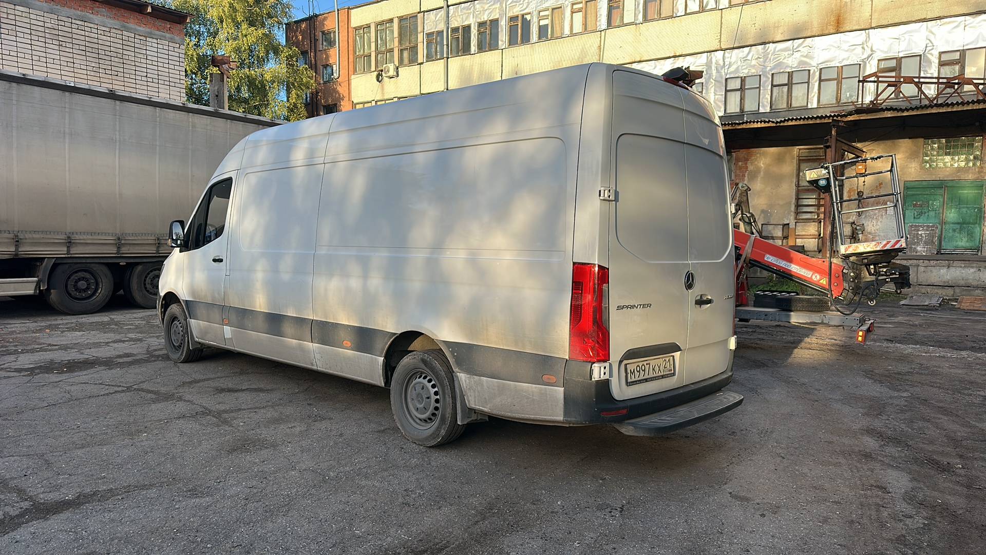 Mercedes-Benz Sprinter,  38 035 км, 2022 года в лизинг