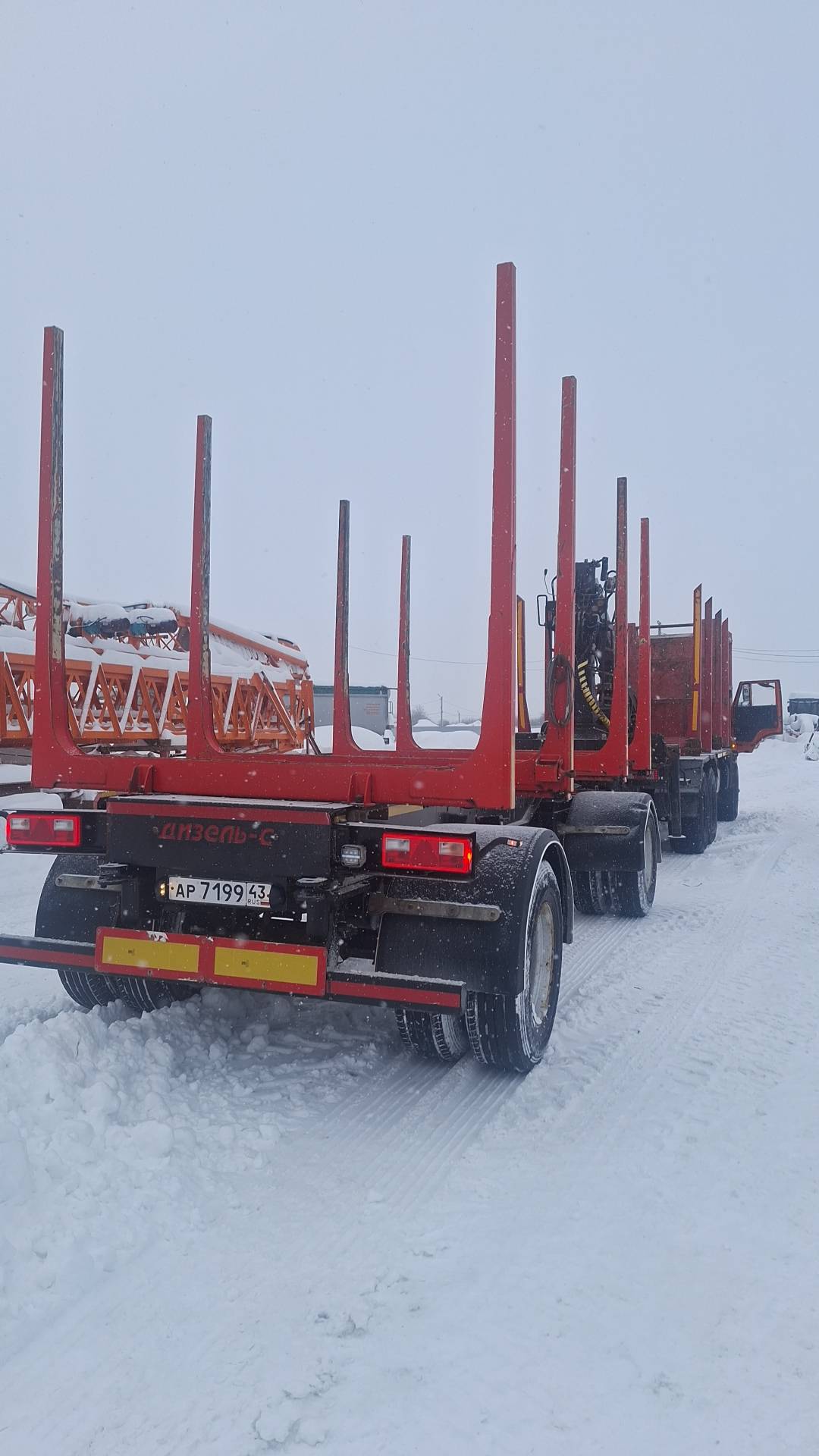 Дизель-С Сортиментовоз 600224, 2022 года