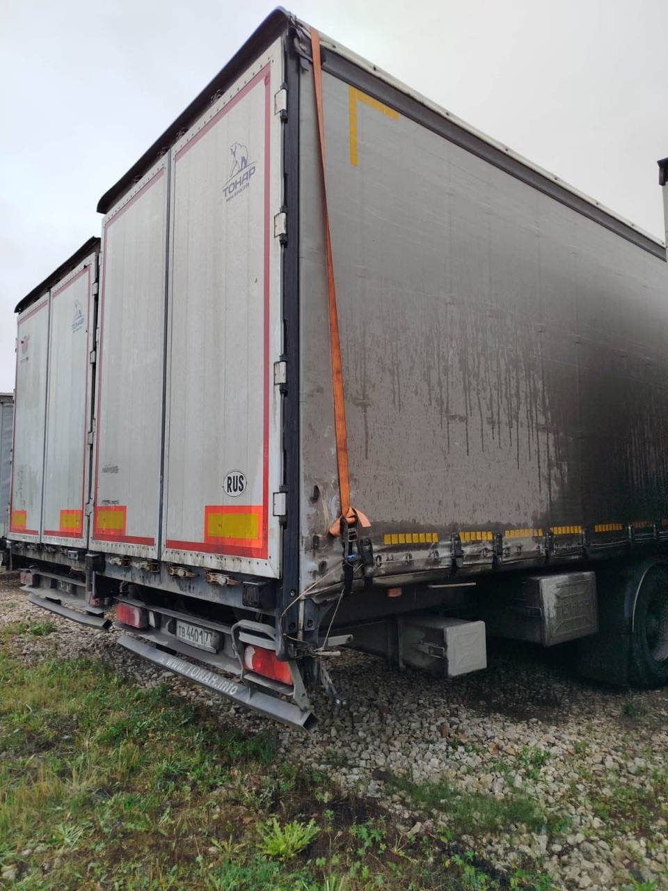 Тонар 98881 Шторно-бортовой, 2022 года