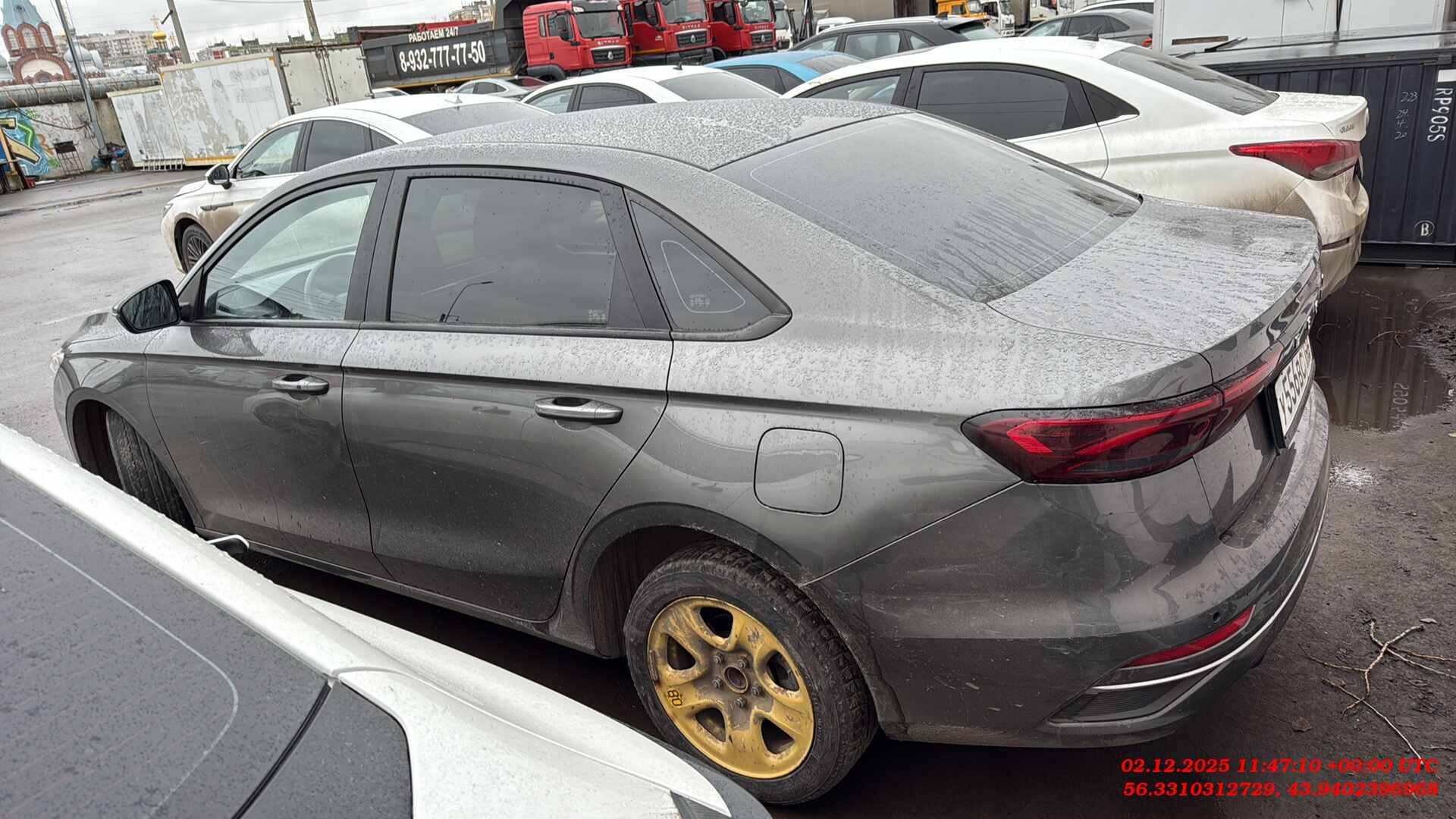 Geely Emgrand,  105 000 км, 2023 года в лизинг