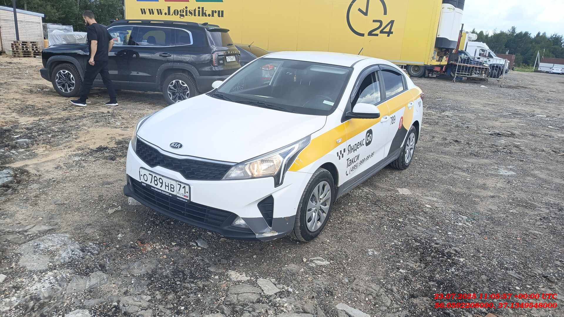 KIA Rio,  214 833 км, 2021 года в лизинг