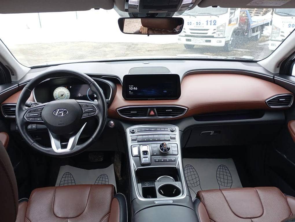 Hyundai Santa Fe,  155 659 км, 2021 года в лизинг