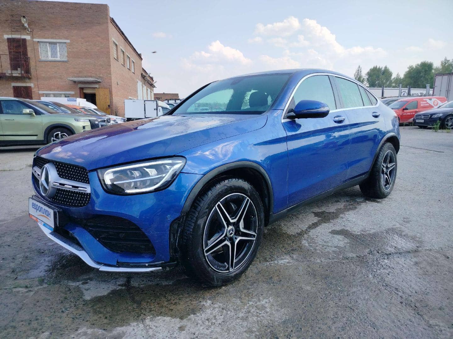 Mercedes-Benz GLC купе,  115 825 км, 2022 года в лизинг