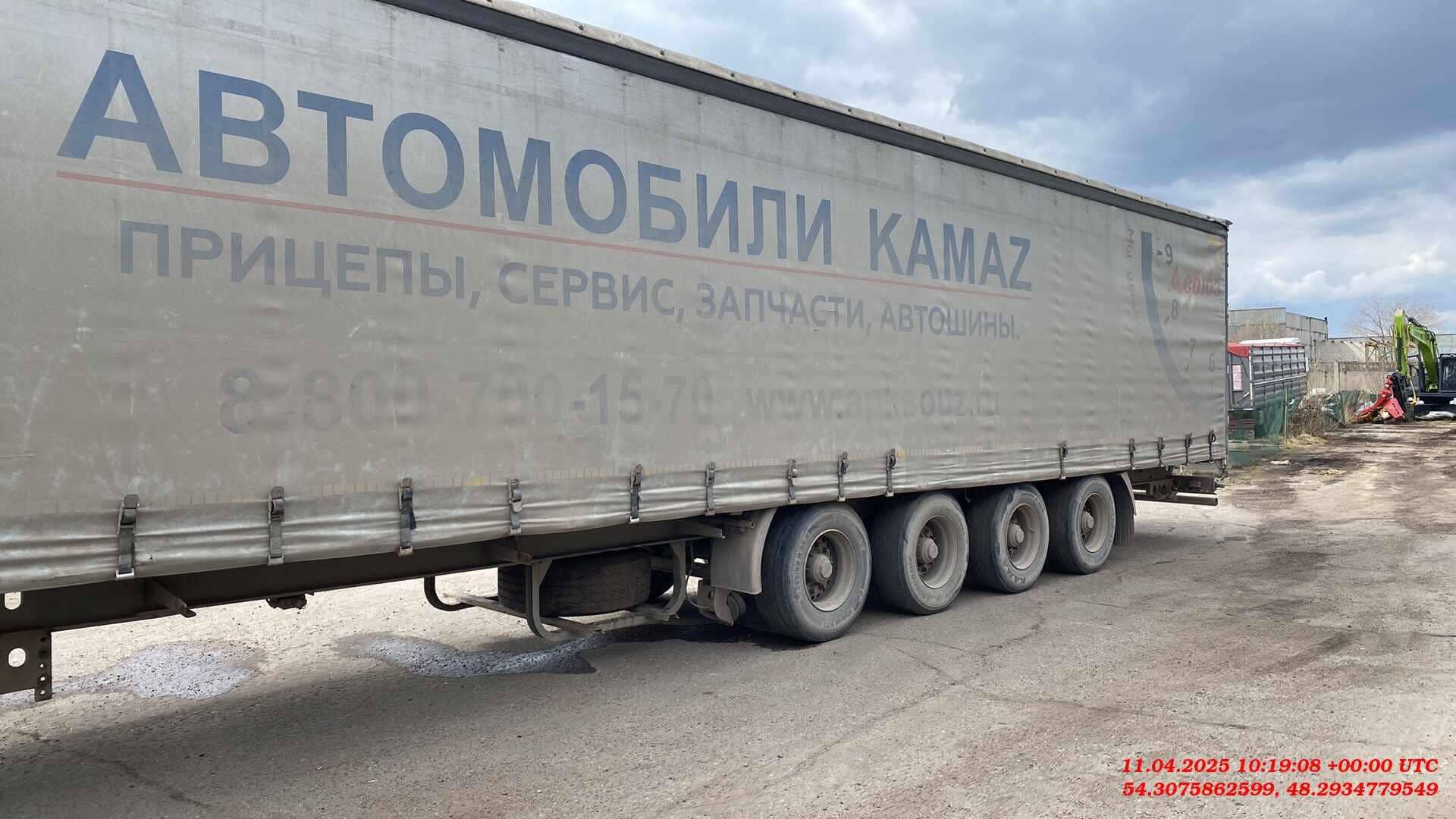 Тонар Тентованный 97463, 2019 года